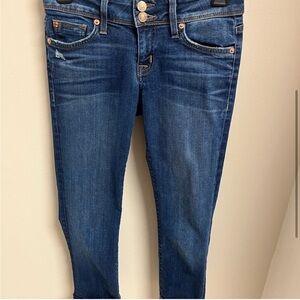 Hudson Ginny Straight Ankle Jeans Size 25